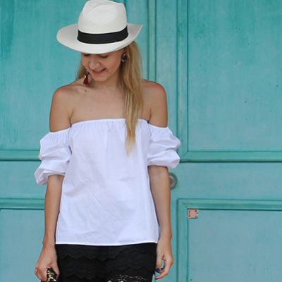 How to Wear Off The Shoulder Tops