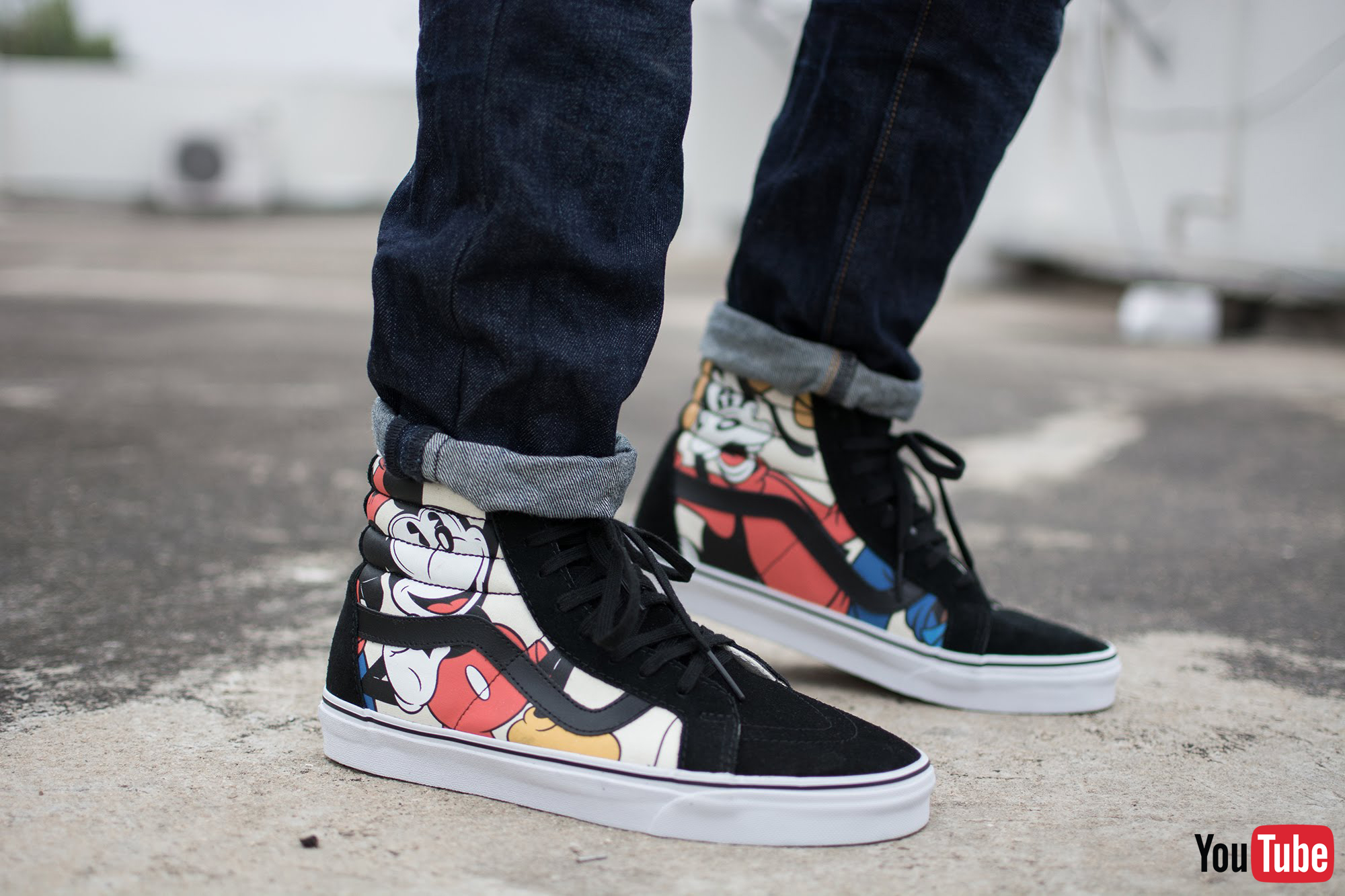 how to wear vans sk8 hi